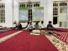 Anak-Anak Ramaikan Iktikaf di Masjid Al Furqon Desa Kumantan di 10 Akhir Ramadhan 1444 H